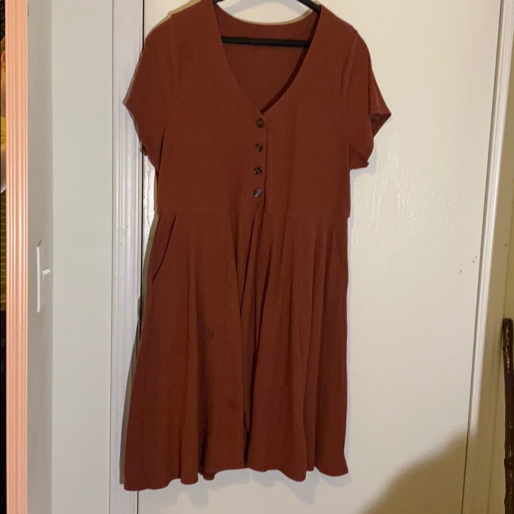 Torrid orange dress